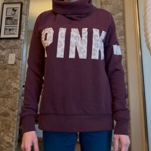 Victoria's Secret Purple Cowl Neck Sweater